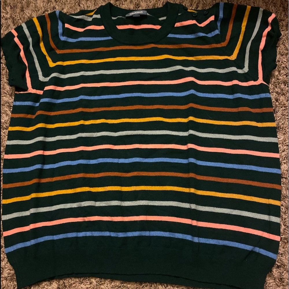 ModCloth 3X Short Sleeve Green top